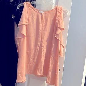 Orange blouse